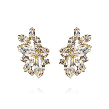 Havanna Ear Cuff Earrings Crystal