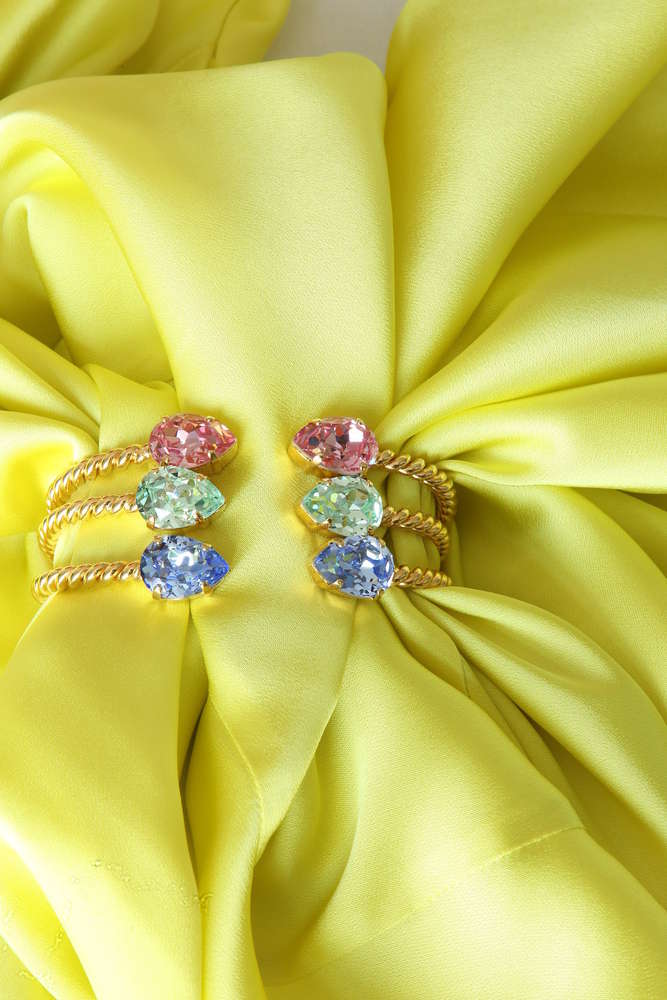 Mini Drop Bracelet Light Sapphire