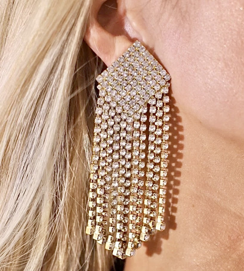 Jodie Earrings Crystal