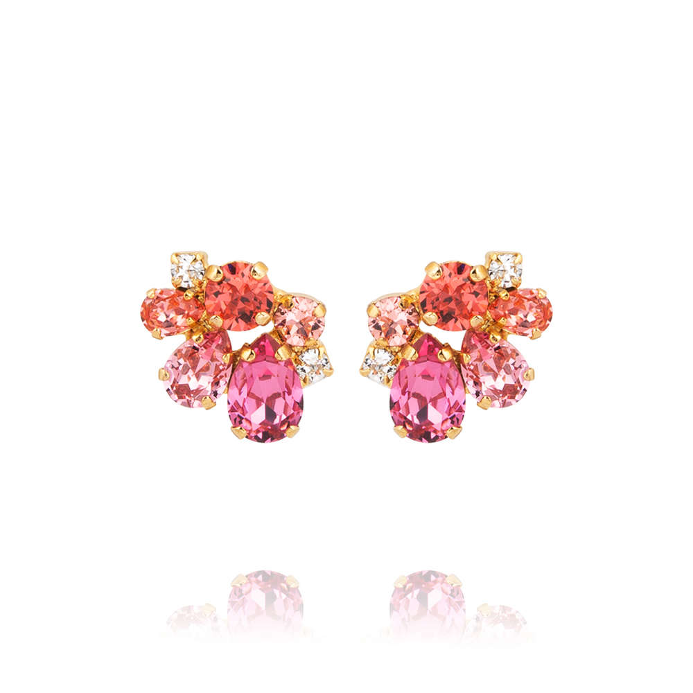 Katie Earrings Coral