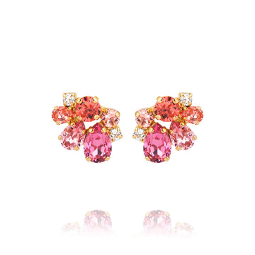 Katie Earrings Coral