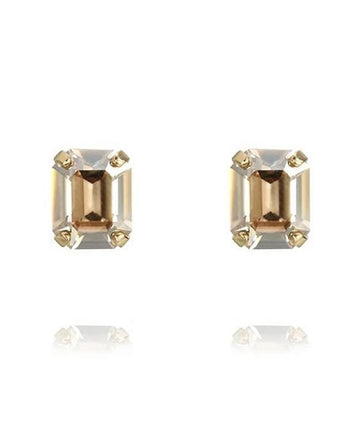 Lydia Stud Earrings Golden Shadow