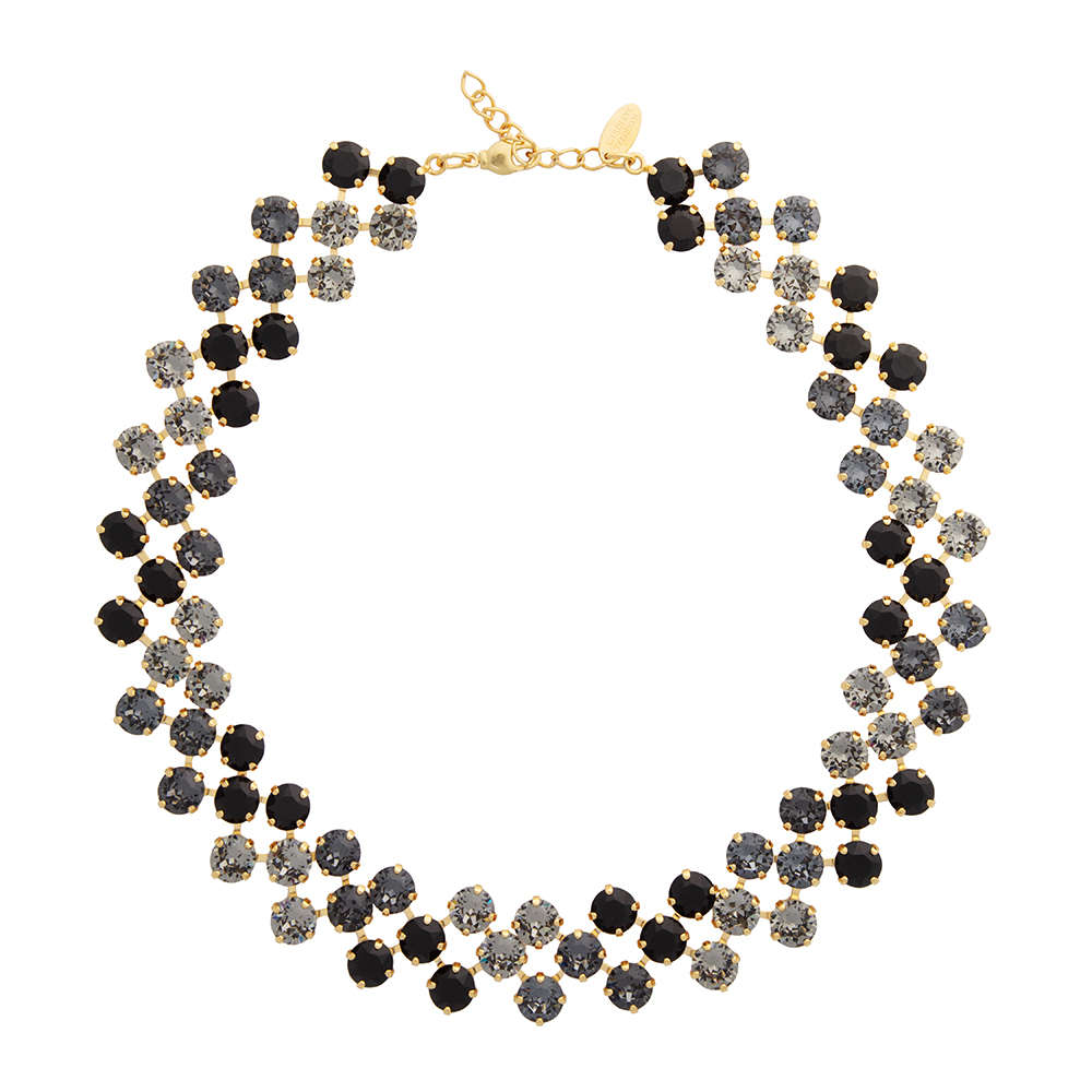 Livia Necklace Jet Black