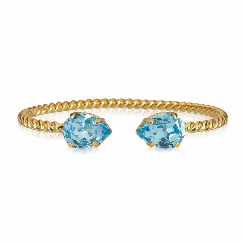 Mini Drop Bracelet Aquamarine