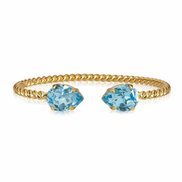 Mini Drop Bracelet Aquamarine