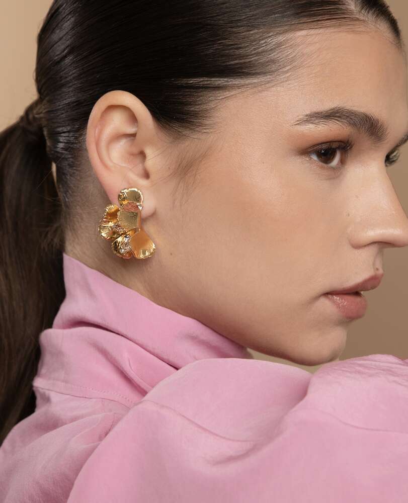 Malva Earrings Crystal