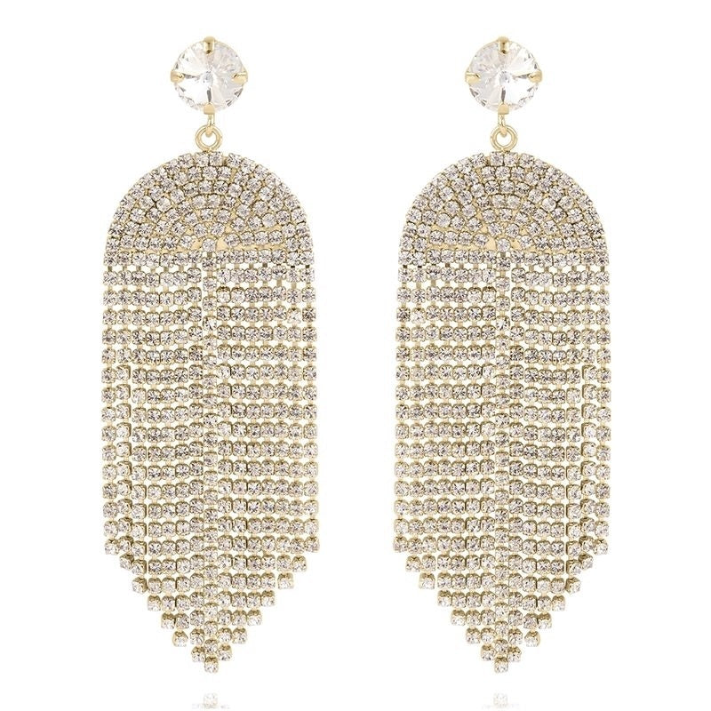 Melinda Earrings Crystal