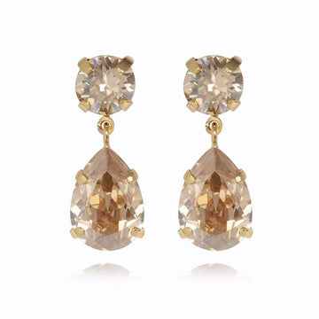 Mini Drop Earrings Golden Shadow
