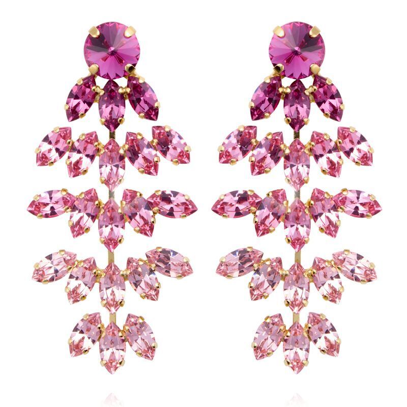 Mini Bonnie Earrings Rose