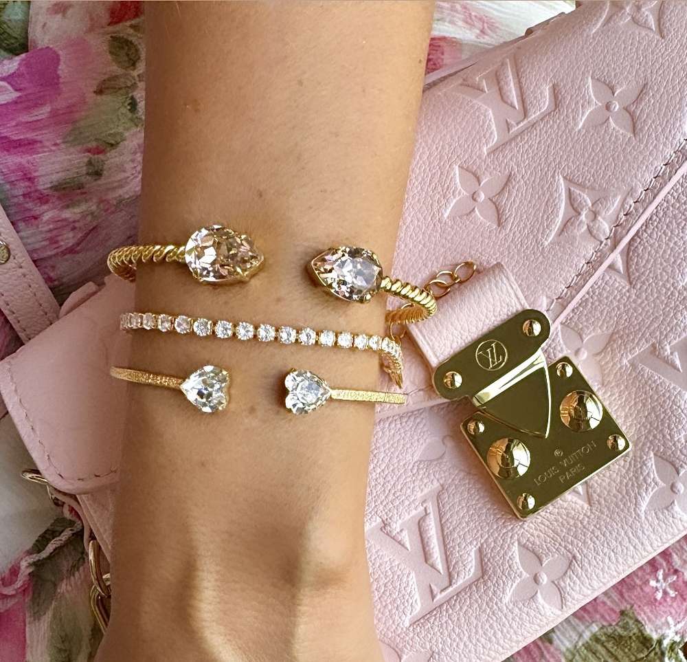 Mini Drop Bracelet Vintage Rose