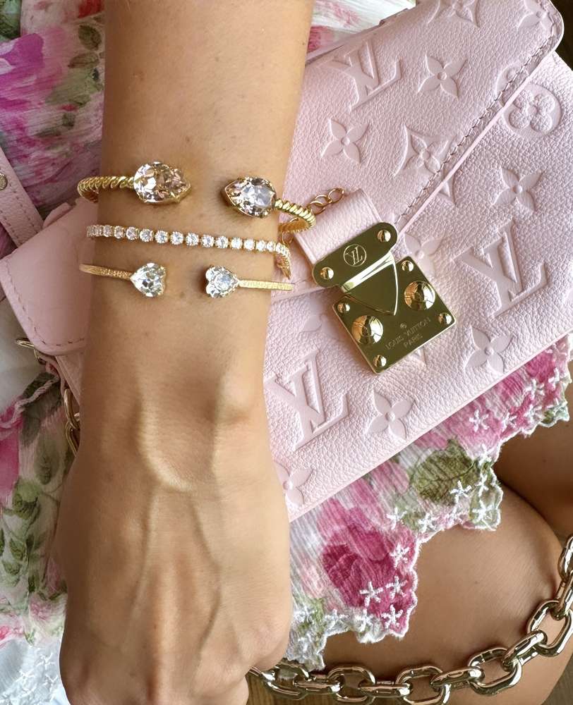 Heart Bracelet Crystal