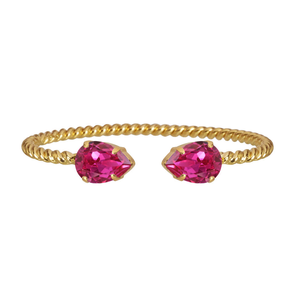 Mini Drop Bracelet Fuchsia