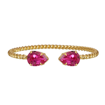 Mini Drop Bracelet Fuchsia