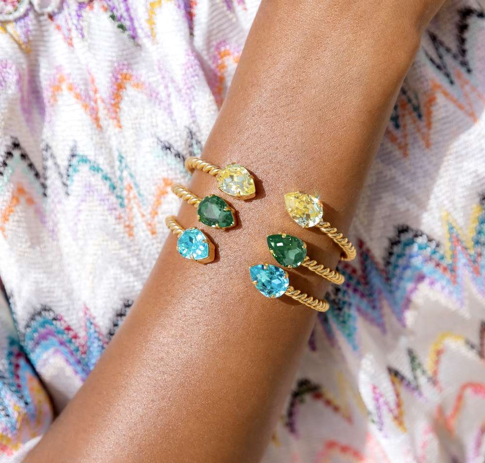 Mini Drop Bracelet Light Turquoise