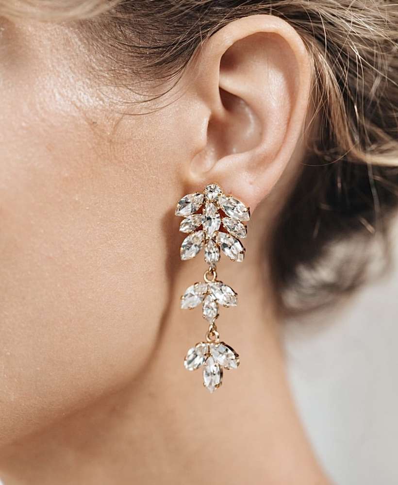 Mini Nyx Earrings Crystal