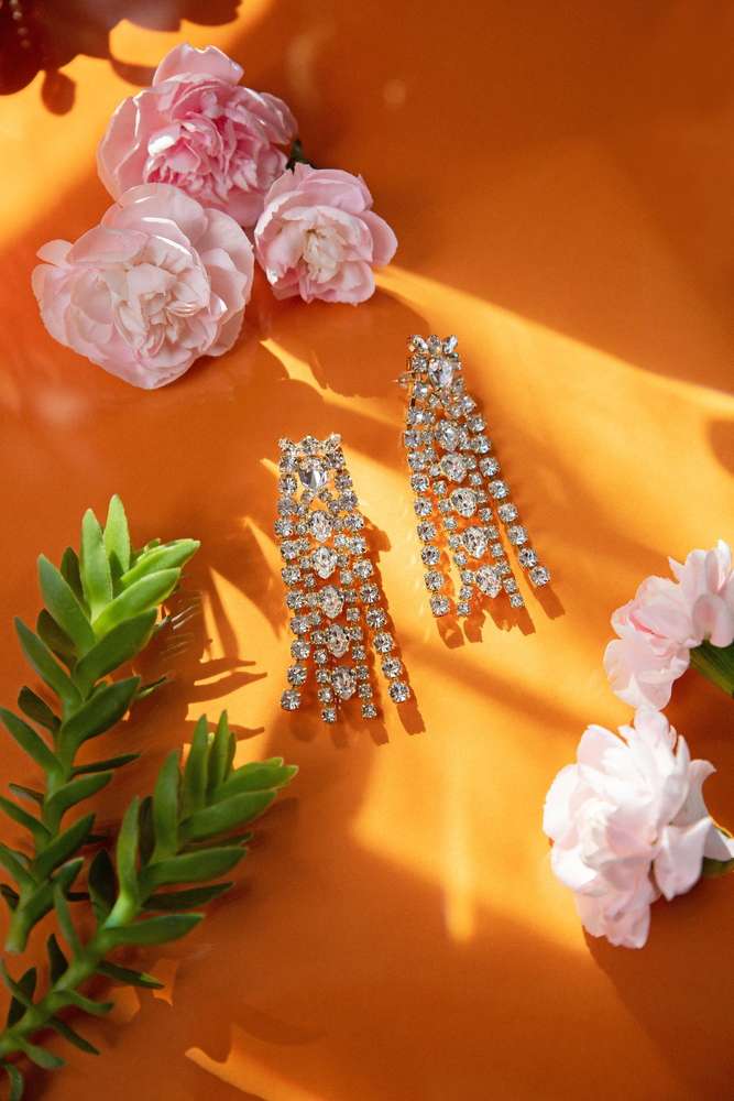 Petite Penelope Earrings Crystal