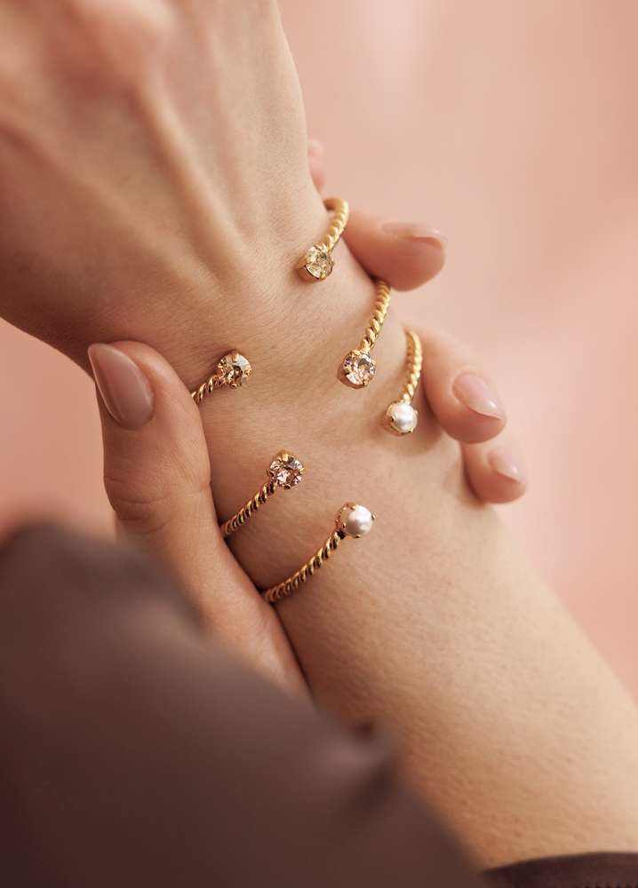 Mini Twist Bracelet Golden Shadow