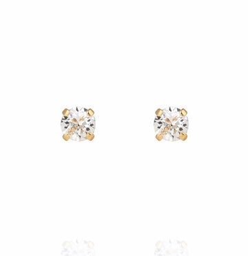 Mini Stud Earrings Crystal