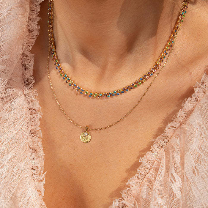 Miro Necklace Rainbow