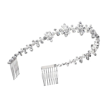 More Than Words Tiara Rhodium