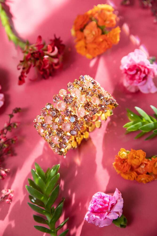 Multi Cuff Bracelet Flamingo Combo