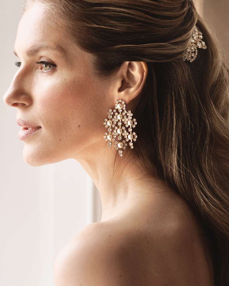 My Soulmate Earrings Rhodium