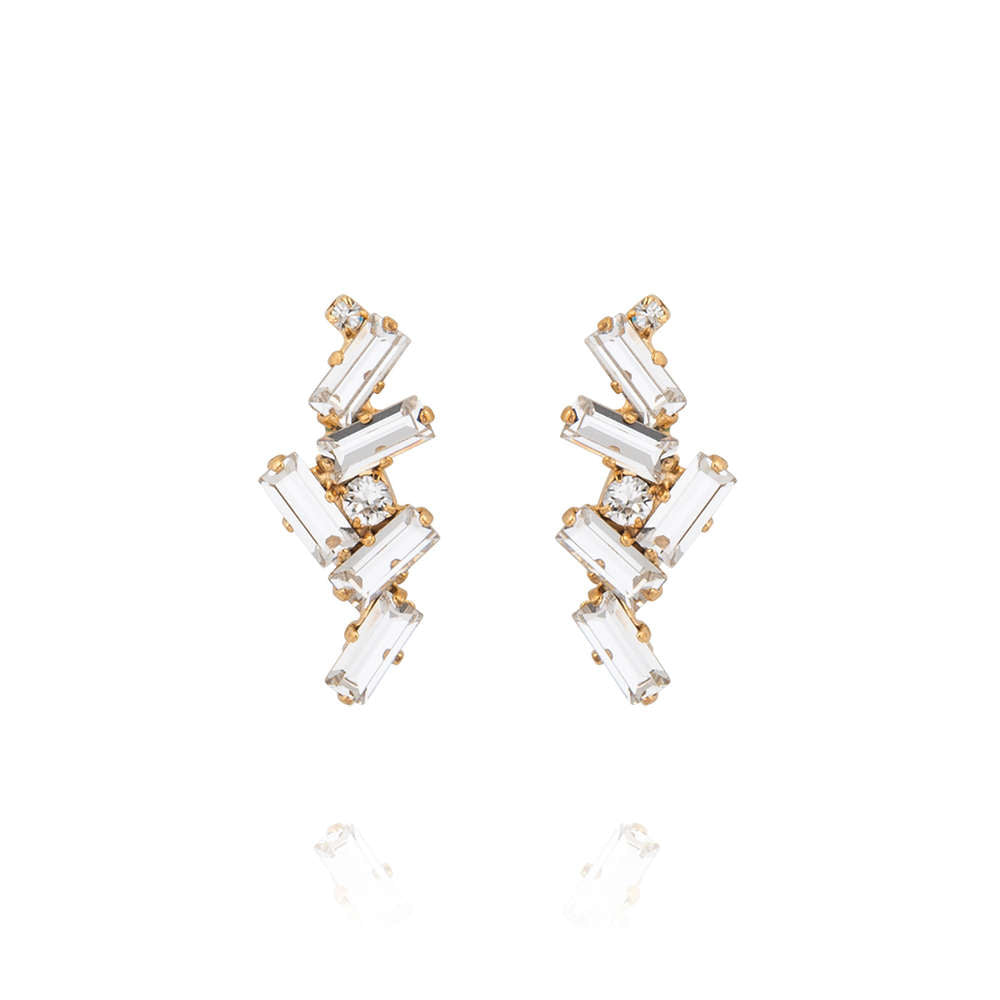 Nina Ear Cuffs Crystal
