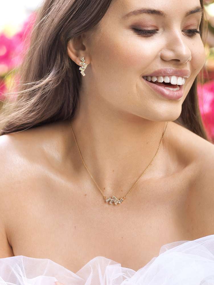 Nina Ear Cuffs Crystal