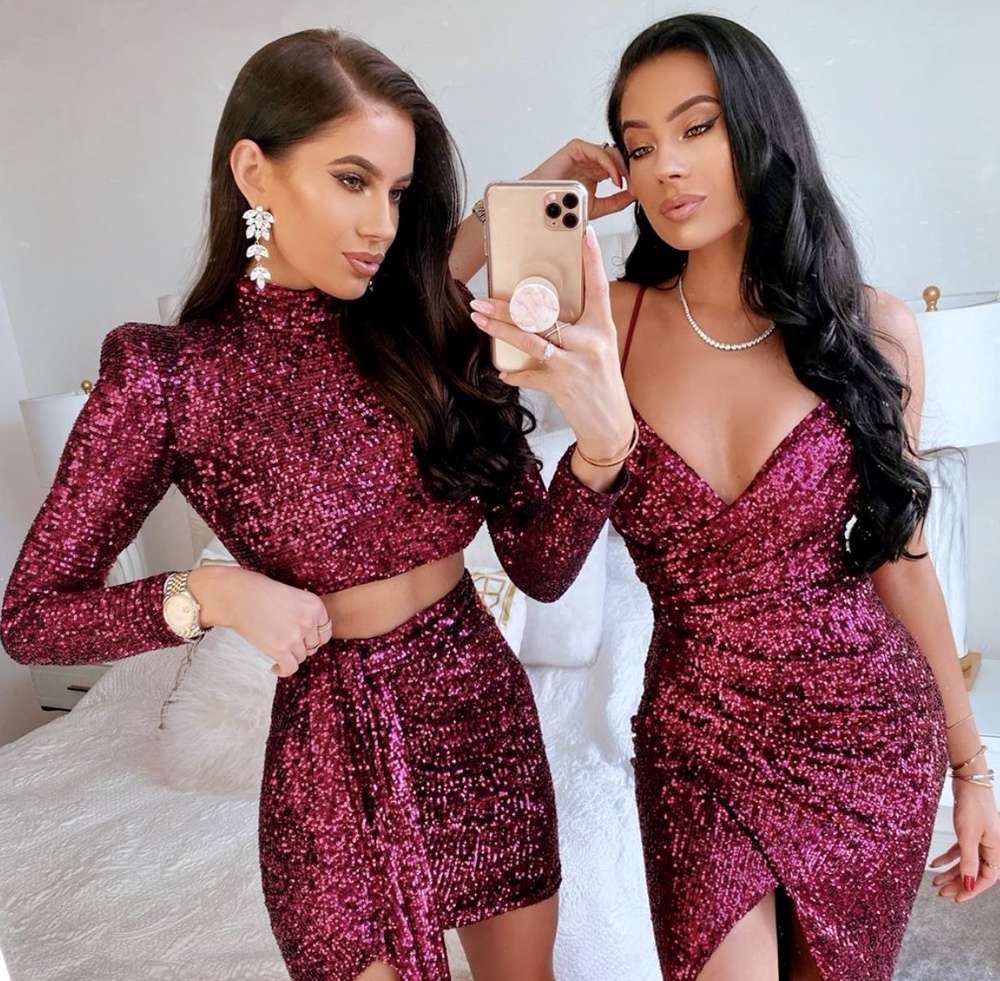 Nyx Earrings Crystal Rhodium