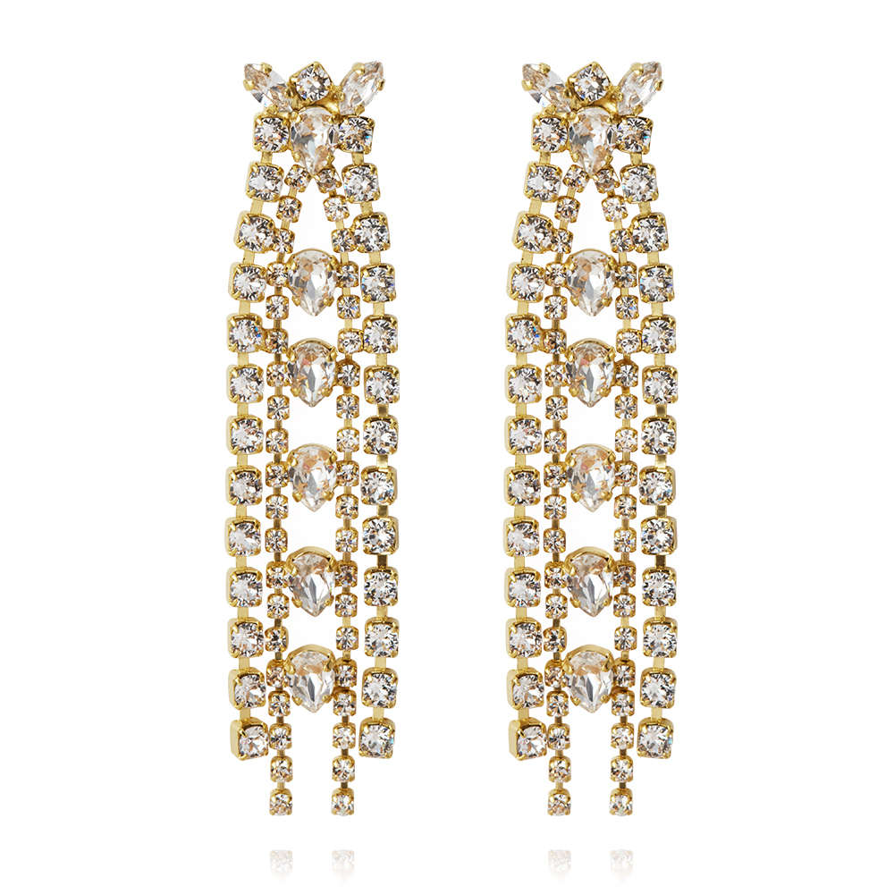 Petite Penelope Earrings Crystal