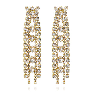 Petite Penelope Earrings Crystal