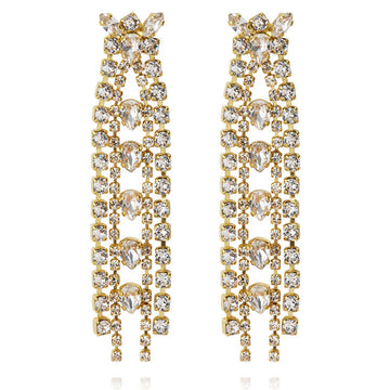 Petite Penelope Earrings Crystal