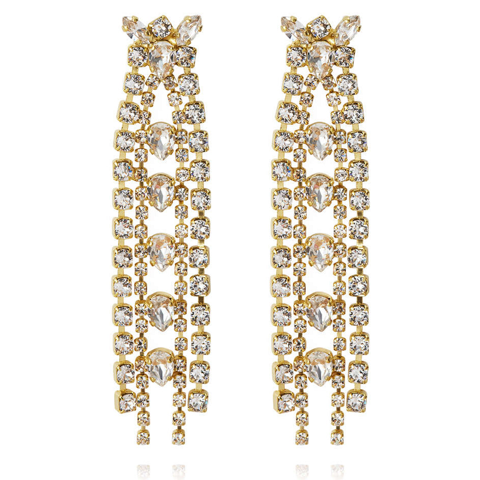 Petite Penelope Earrings Crystal