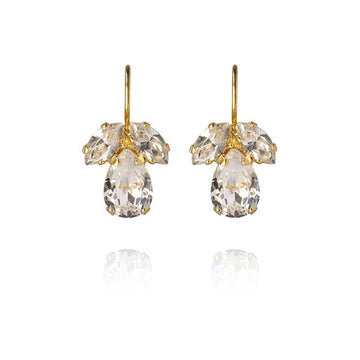 Petite Timo Earrings Crystal