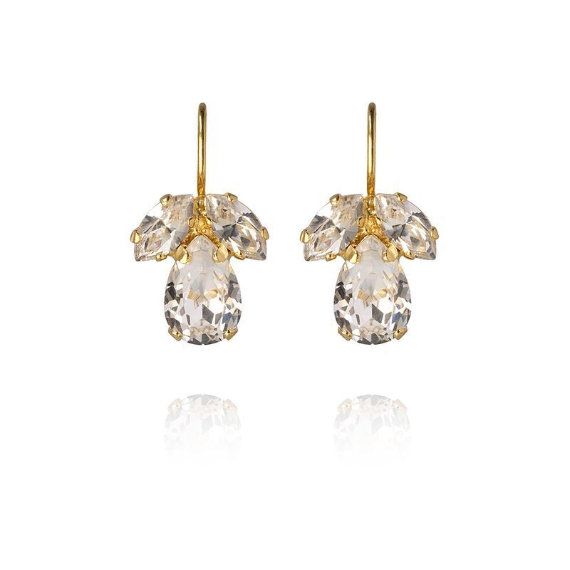 Petite Timo Earrings Crystal