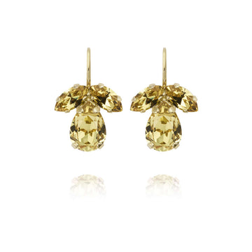Petite Timo Earrings Dark Jonquil