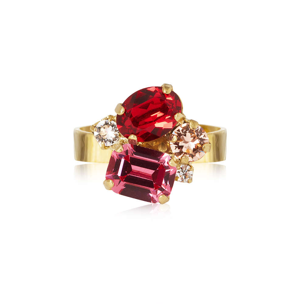 Petite Carolina Ring Scarlet