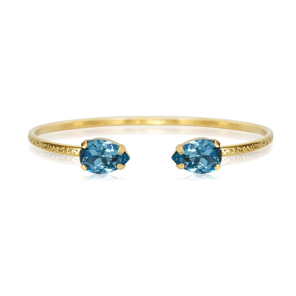 Petite Drop Bracelet Aquamarine