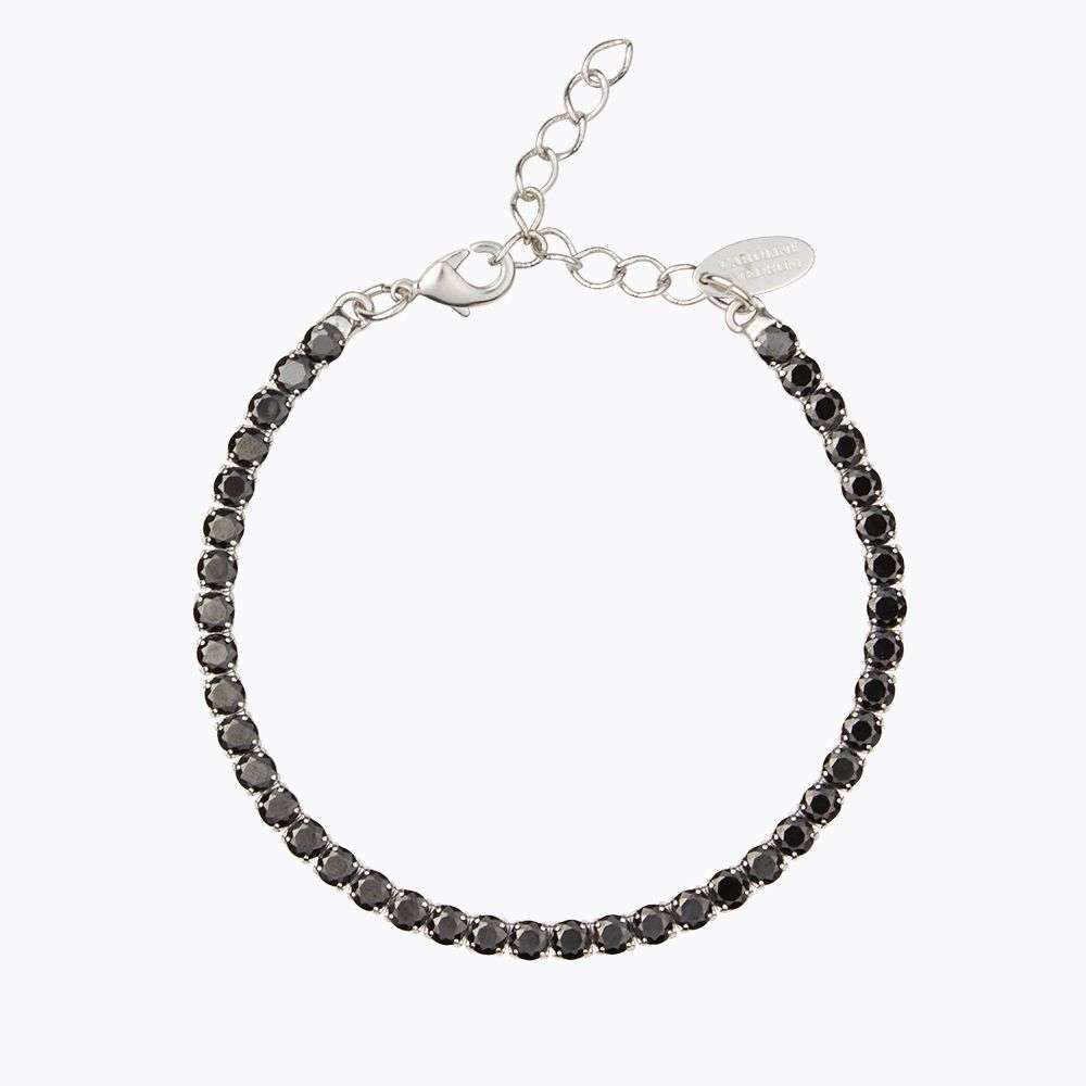 Men´s Zara Bracelet Jet Rhodium