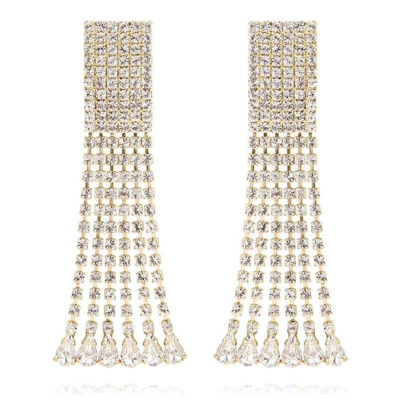 Scarlett Earrings Crystal