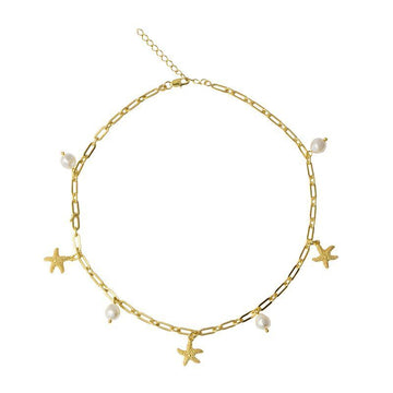 Sea Star Chain Necklace