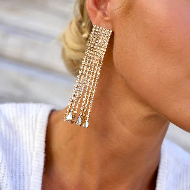 Scarlett Earrings Crystal
