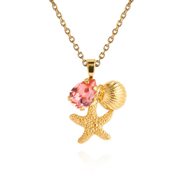 The Seascape Necklace Rose Peach