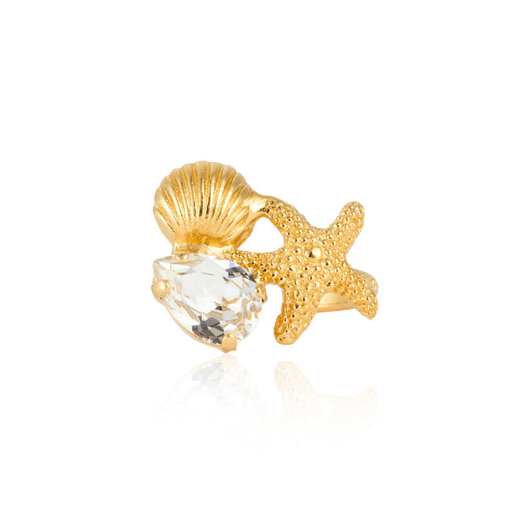 Seascape Ring Crystal