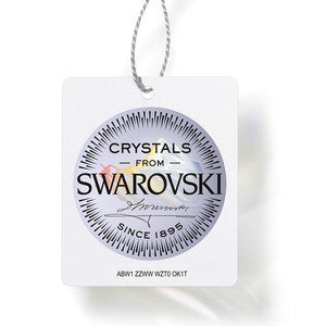 Isa Earrings Crystal Rhodium