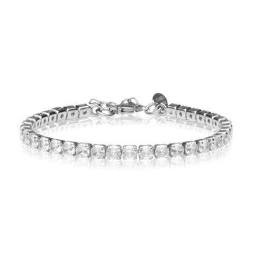 Zara Bracelet Crystal Rhodium