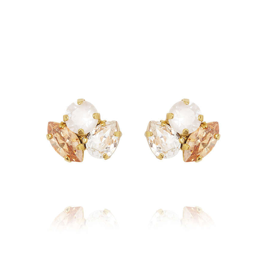 Ana Earrings Golden Combo
