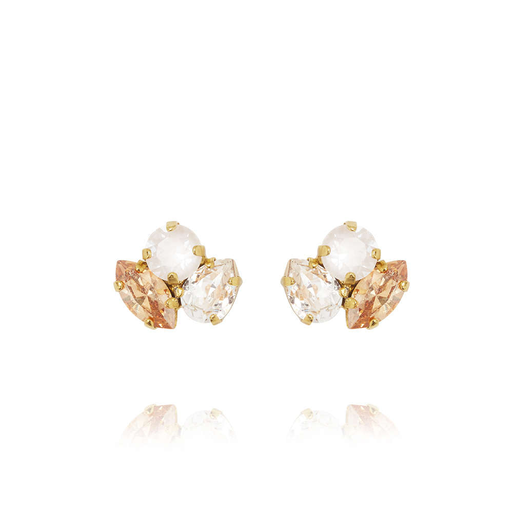 Ana Earrings Golden Combo