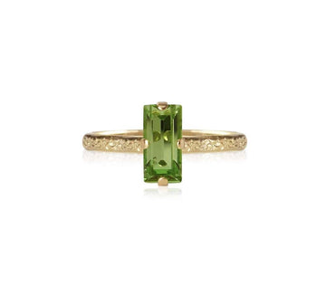 Baguette Ring Peridot