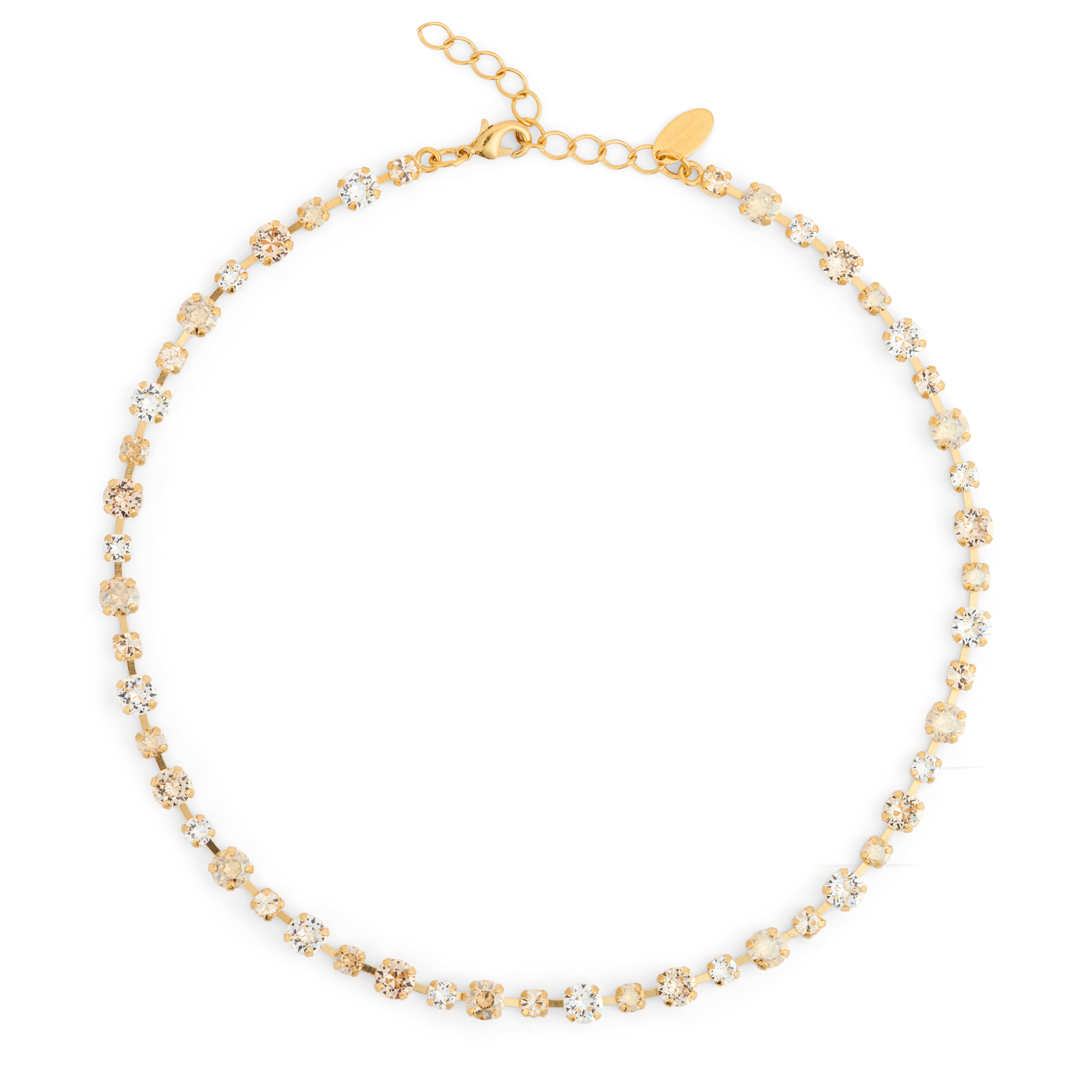 Calanthe Necklace Golden Combo